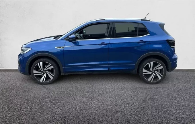 VOLKSWAGEN T-CROSS 1.0 TSI 110 Start/Stop DSG7 R-Line Tech extérieur trois quart arrière gauche 2124914