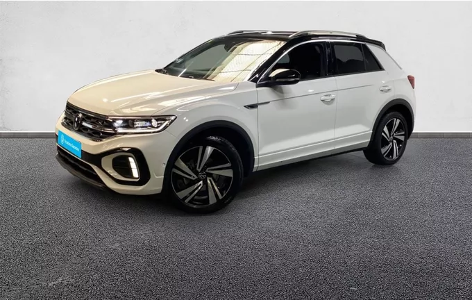 VOLKSWAGEN T-ROC 1.5 TSI EVO 150 Start/Stop DSG7 R-Line extérieur trois quart avant gauche 2129347