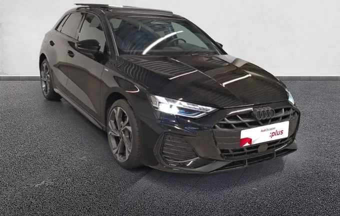AUDI A3 Sportback TDI 150 S tronic 7 S line extérieur trois quart avant droit 2130373