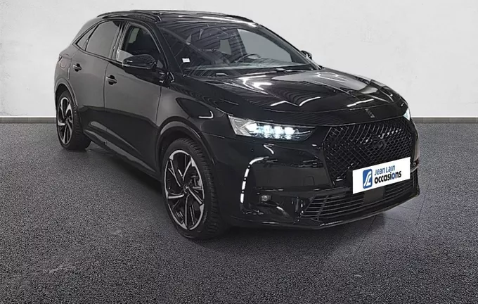 DS DS7 CROSSBACK Hybride E-Tense 300 EAT8 4x4 Louvre extérieur trois quart avant droit 2128794