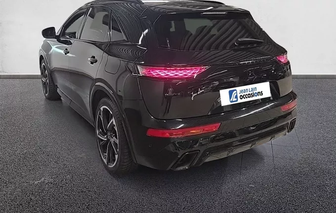 DS DS7 CROSSBACK Hybride E-Tense 300 EAT8 4x4 Louvre extérieur trois quart arrière gauche 2128794