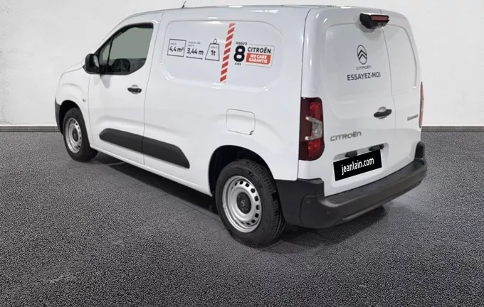 CITROEN BERLINGO VAN M DIESEL 100 CH MANUELLE extérieur trois quart arrière gauche 083933