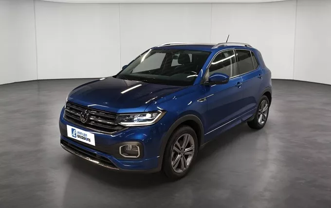 VOLKSWAGEN T-CROSS 1.0 TSI 110 Start/Stop DSG7 R-Line Tech extérieur trois quart avant gauche 2132768