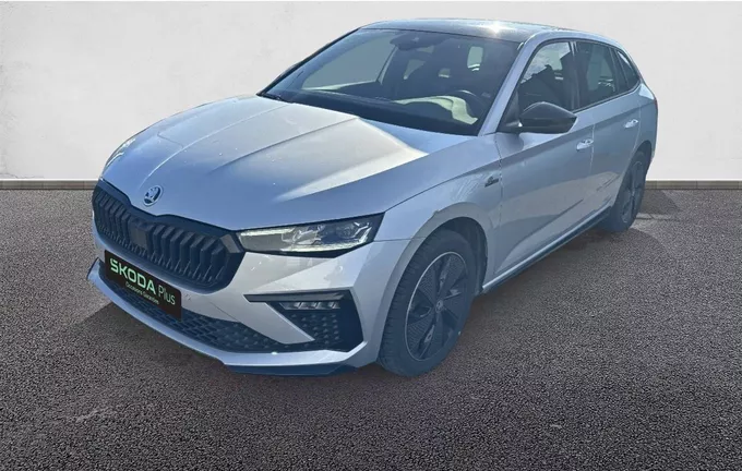 SKODA SCALA 1.5 TSI Evo 2 150 ch DSG7 ACT Monte-Carlo extérieur trois quart avant gauche 2122686