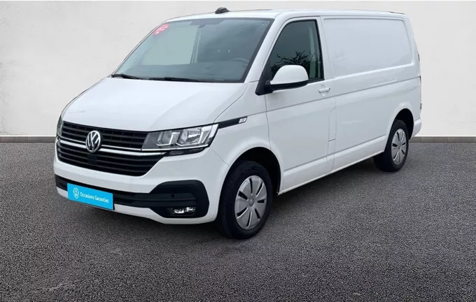 VOLKSWAGEN UTILITAIRES TRANSPORTER 6.1 VAN L1H1 2.0 TDI 150 DSG7 BUSINESS PLUS extérieur trois quart avant gauche 106330