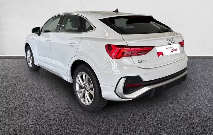 AUDI Q3 Sportback 35 TFSI 150 ch S line extérieur trois quart arrière gauche 2128025