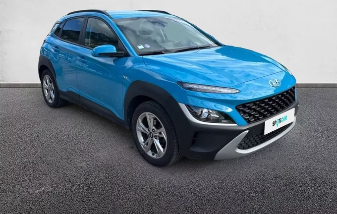 HYUNDAI KONA 1.0 T-GDi 120 Hybrid 48V Intuitive extérieur trois quart avant droit 945955