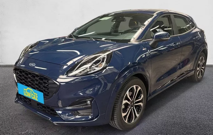 FORD PUMA 1.0 Flexifuel 125 ch mHEV S&S BVM6 ST-Line extérieur trois quart avant gauche 213416