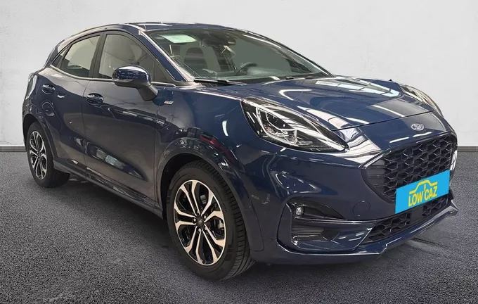 FORD PUMA 1.0 Flexifuel 125 ch mHEV S&S BVM6 ST-Line extérieur trois quart avant droit 213416