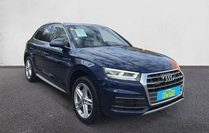AUDI Q5 V6 3.0 TDI 286 Tiptronic 8 Quattro S line extérieur trois quart avant droit 212774