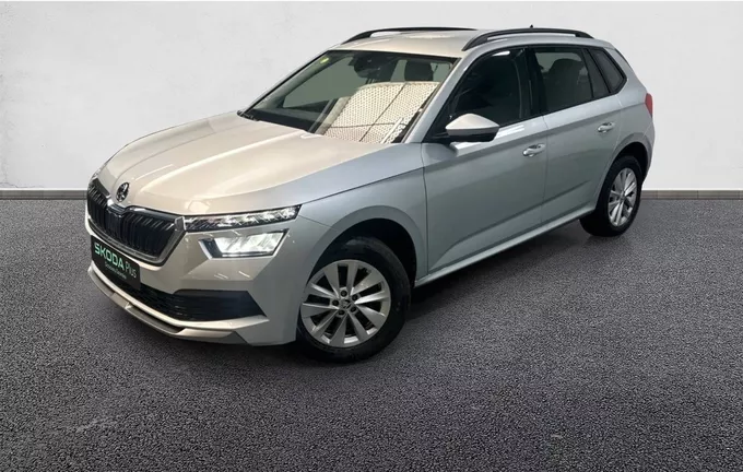 SKODA KAMIQ 1.0 TSI Evo 110 ch DSG7 Ambition extérieur trois quart avant gauche 2130709