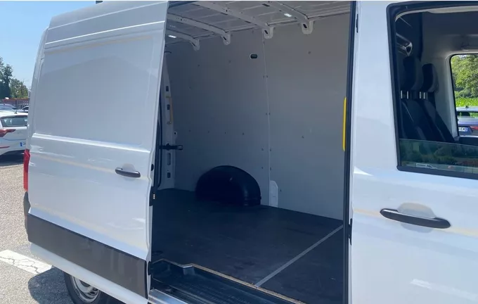 VOLKSWAGEN UTILITAIRES CRAFTER VAN 35 L4H3 2.0 TDI 140 CH BVA BUSINESS extérieur trois quart arrière gauche 105910