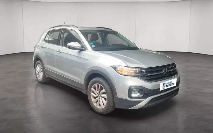 VOLKSWAGEN T-CROSS 1.0 TSI 95 Start/Stop BVM5 Life Tech extérieur trois quart avant droit 2131346