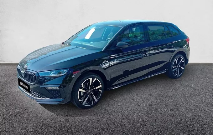 SKODA SCALA 1.0 TSI Evo 2 116 ch DSG7 Monte-Carlo extérieur trois quart avant gauche 4311