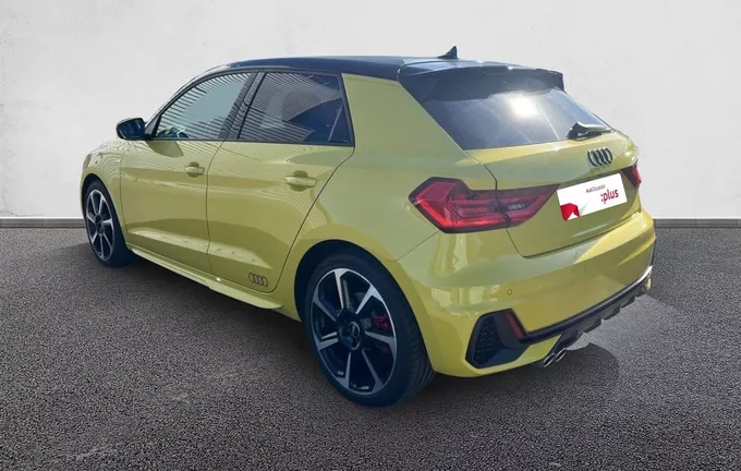 AUDI A1 Sportback 40 TFSI 207 ch S tronic 7 S Line extérieur trois quart arrière gauche 2128139