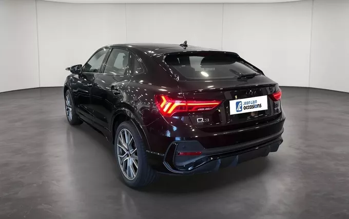 AUDI Q3 Sportback 35 TFSI 150 ch S tronic 7 S line extérieur trois quart arrière gauche 2133253