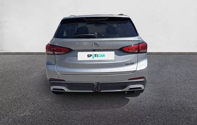 MG ZS 1.5 L Hybrid+ 197 ch Luxury extérieur trois quart arrière droit 601181