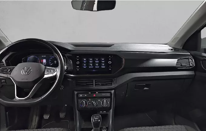 VOLKSWAGEN T-CROSS 1.0 TSI 95 Start/Stop BVM5 Life Tech extérieur trois quart avant droit 2126174