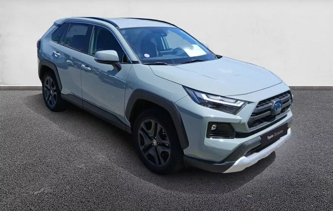 TOYOTA RAV4 Hybride 222 ch AWD-i Trail extérieur trois quart avant droit 1103430