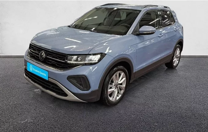 VOLKSWAGEN T-CROSS 1.0 TSI 95 Start/Stop BVM5 VW Edition extérieur trois quart avant gauche 2127469