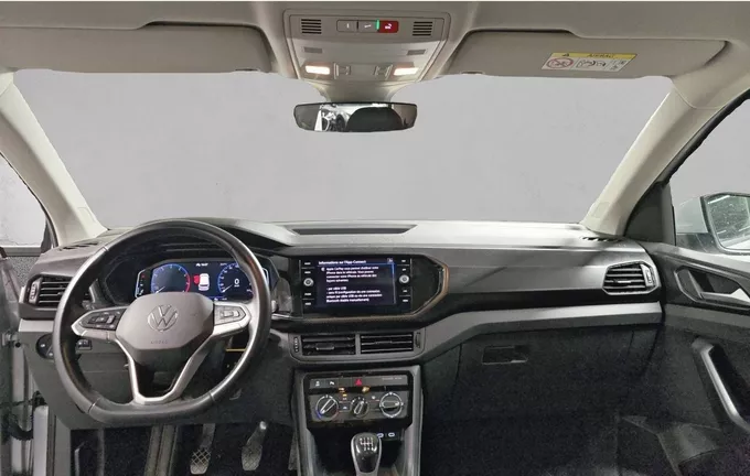 VOLKSWAGEN T-CROSS 1.0 TSI 110 Start/Stop BVM6 Life Tech extérieur trois quart avant droit 2131178