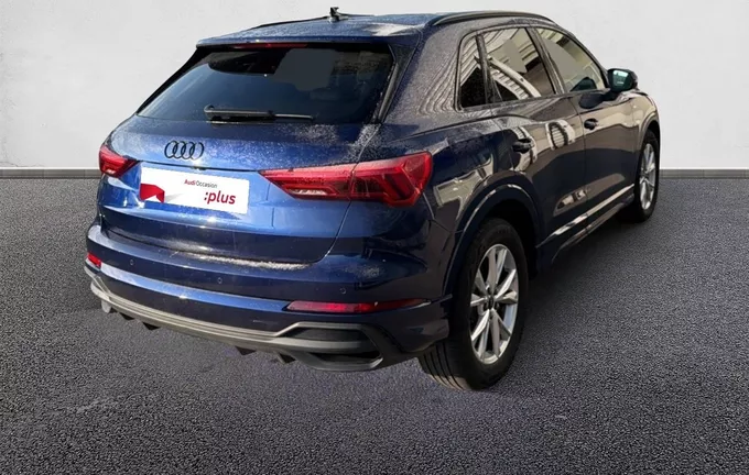 AUDI Q3 35 TFSI 150 ch S tronic 7 S line plus extérieur trois quart arrière droit 2123892
