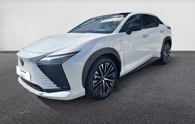 LEXUS RZ 350e Luxe extérieur trois quart avant gauche F070152