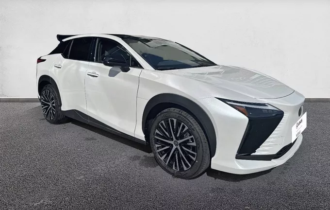 LEXUS RZ 350e Luxe extérieur trois quart avant droit F070152