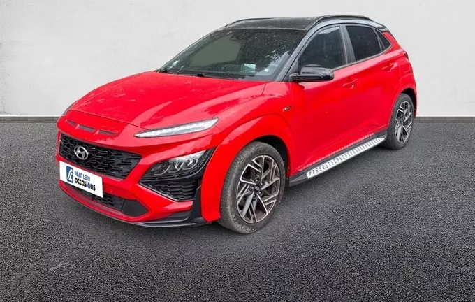 HYUNDAI KONA 1.0 T-GDi 120 Hybrid 48V N Line Executive extérieur trois quart avant gauche 14080