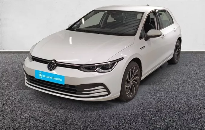 VOLKSWAGEN GOLF 1.5 TSI ACT OPF 130 BVM6 Life 1st extérieur trois quart avant gauche 2130400