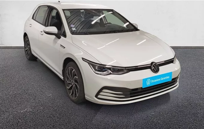 VOLKSWAGEN GOLF 1.5 TSI ACT OPF 130 BVM6 Life 1st extérieur trois quart avant droit 2130400
