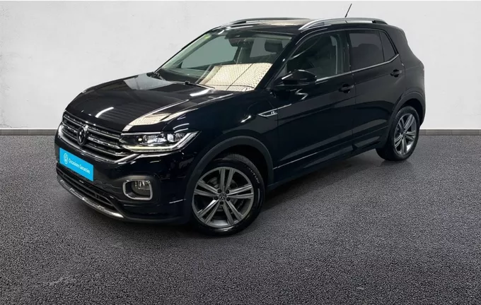 VOLKSWAGEN T-CROSS 1.0 TSI 110 Start/Stop DSG7 R-Line Tech extérieur trois quart avant gauche 2131149