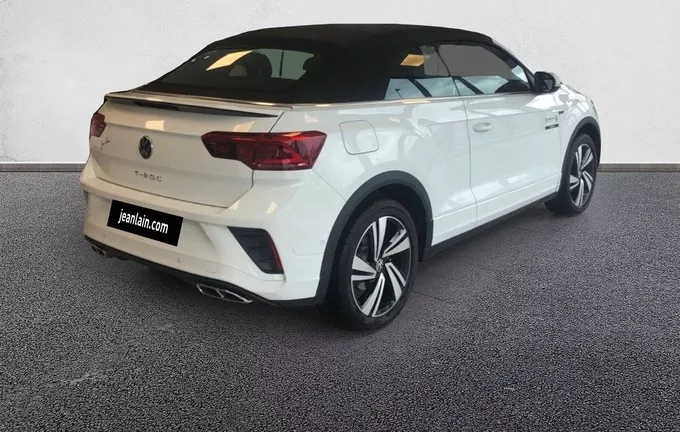 VOLKSWAGEN T-ROC Cabriolet 1.5 TSI EVO2 150 Start/Stop DSG7 R-Line extérieur trois quart arrière droit 8329