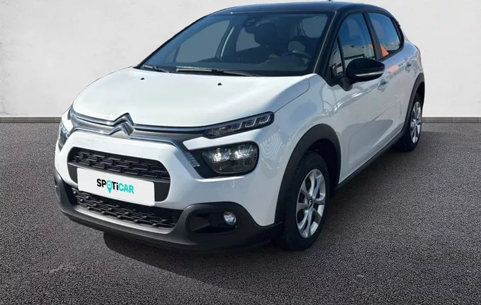 CITROEN C3 SOCIETE BLUEHDI 100 S&S BVM6 FEEL BUSINESS R extérieur trois quart avant gauche 2129582
