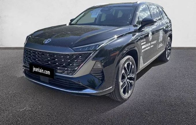 MG MGS9 PHEV 299 ch Premium extérieur trois quart avant gauche 7937