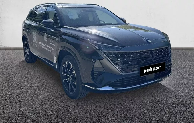 MG MGS9 PHEV 299 ch Premium extérieur trois quart avant droit 7937