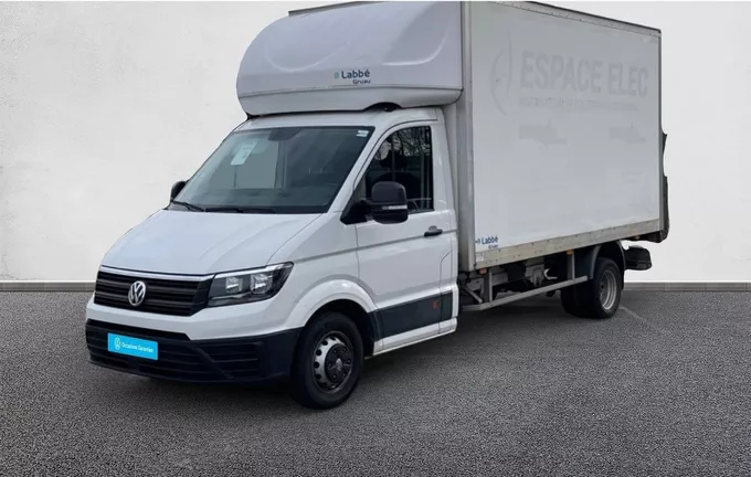 VOLKSWAGEN UTILITAIRES CRAFTER CSC PROPULSION (RJ) 35 L4 2.0 TDI 177CH BUSINESS LINE extérieur trois quart avant gauche 105928