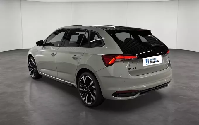 SKODA SCALA 1.5 TSI Evo 2 150 ch DSG7 ACT Monte Carlo extérieur trois quart arrière gauche 2132635