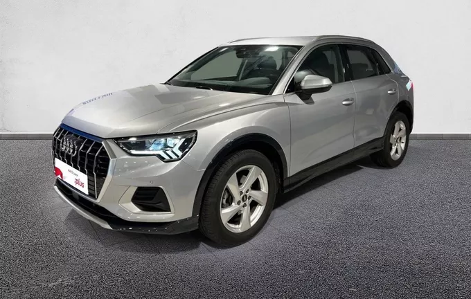 AUDI Q3 35 TDI 150 ch S tronic 7 Quattro Design Luxe extérieur trois quart avant gauche 2127051