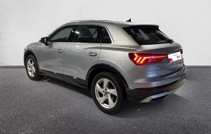 AUDI Q3 35 TDI 150 ch S tronic 7 Quattro Design Luxe extérieur trois quart arrière gauche 2127051