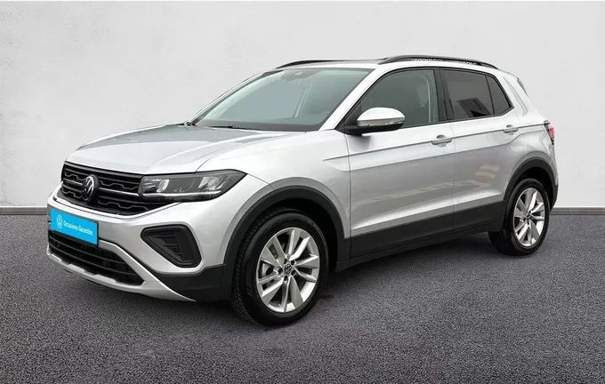 VOLKSWAGEN T-CROSS 1.0 TSI 116 Start/Stop DSG7 VW Edition extérieur trois quart avant gauche 2123513