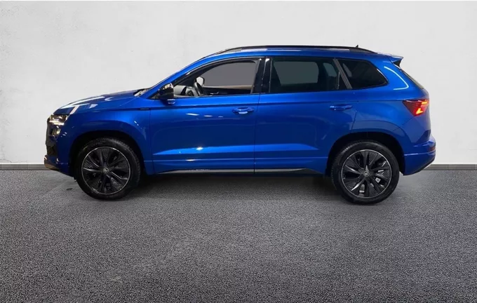 SKODA KAROQ 1.5 TSI Evo 2 150 ch ACT DSG7 Sportline extérieur trois quart arrière gauche 2130774
