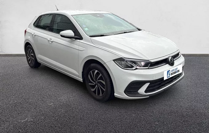 VOLKSWAGEN POLO 1.0 TSI 95 S&S BVM5 Life Plus extérieur trois quart avant droit 2127532