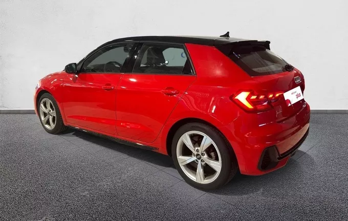 AUDI A1 Sportback 30 TFSI 110 ch S tronic 7 S Line extérieur trois quart arrière gauche 2127155