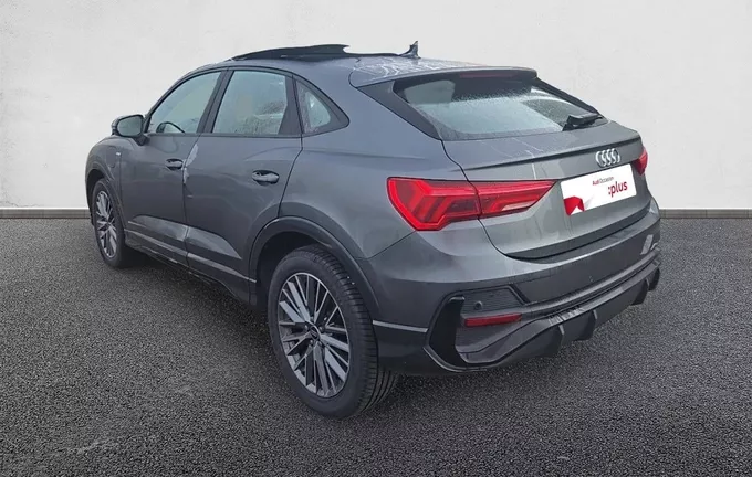 AUDI Q3 Sportback 45 TFSIe 245 ch S tronic 6 S line extérieur trois quart arrière gauche 2123683