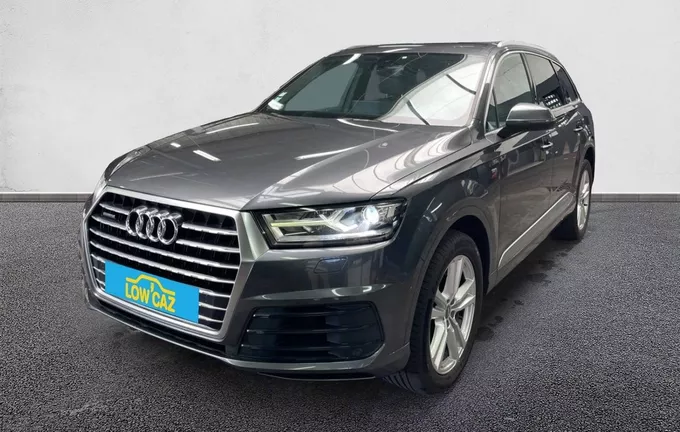 AUDI Q7 50 TDI 286 Tiptronic 8 Quattro 7pl S line extérieur trois quart avant gauche 3011818