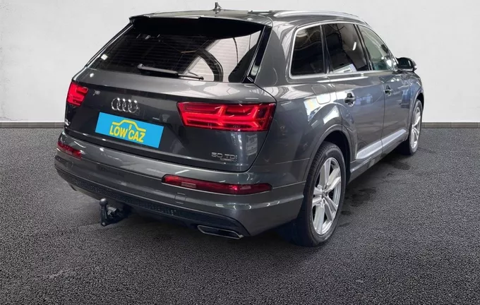AUDI Q7 50 TDI 286 Tiptronic 8 Quattro 7pl S line extérieur trois quart arrière droit 3011818
