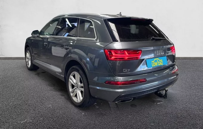 AUDI Q7 50 TDI 286 Tiptronic 8 Quattro 7pl S line extérieur trois quart arrière gauche 3011818