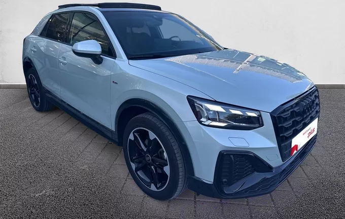 AUDI Q2 35 TFSI 150 S tronic 7 S line extérieur trois quart avant droit 2130522