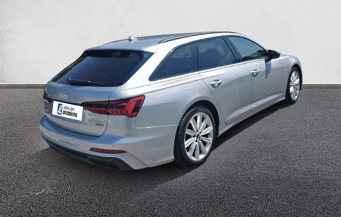 AUDI A6 Avant 55 TFSIe 367 ch S tronic 7 Quattro Competition extérieur trois quart arrière droit 460614